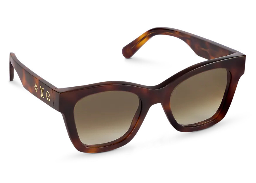 Women's Louis Vuitton Blanca Sunglasses in Brown | StockX