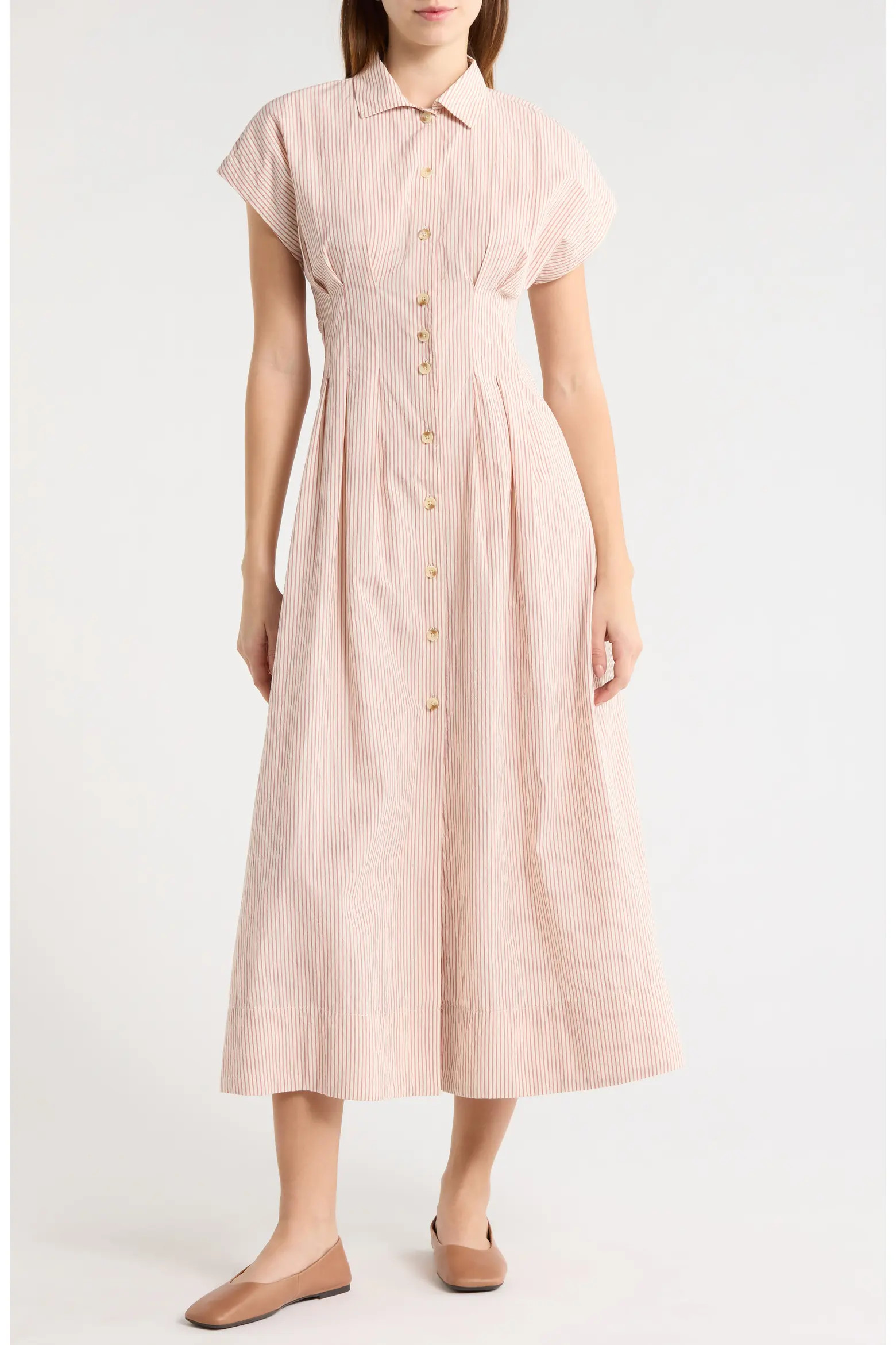 Arden Midi Shirtdress (Women) | Nordstrom | Nordstrom