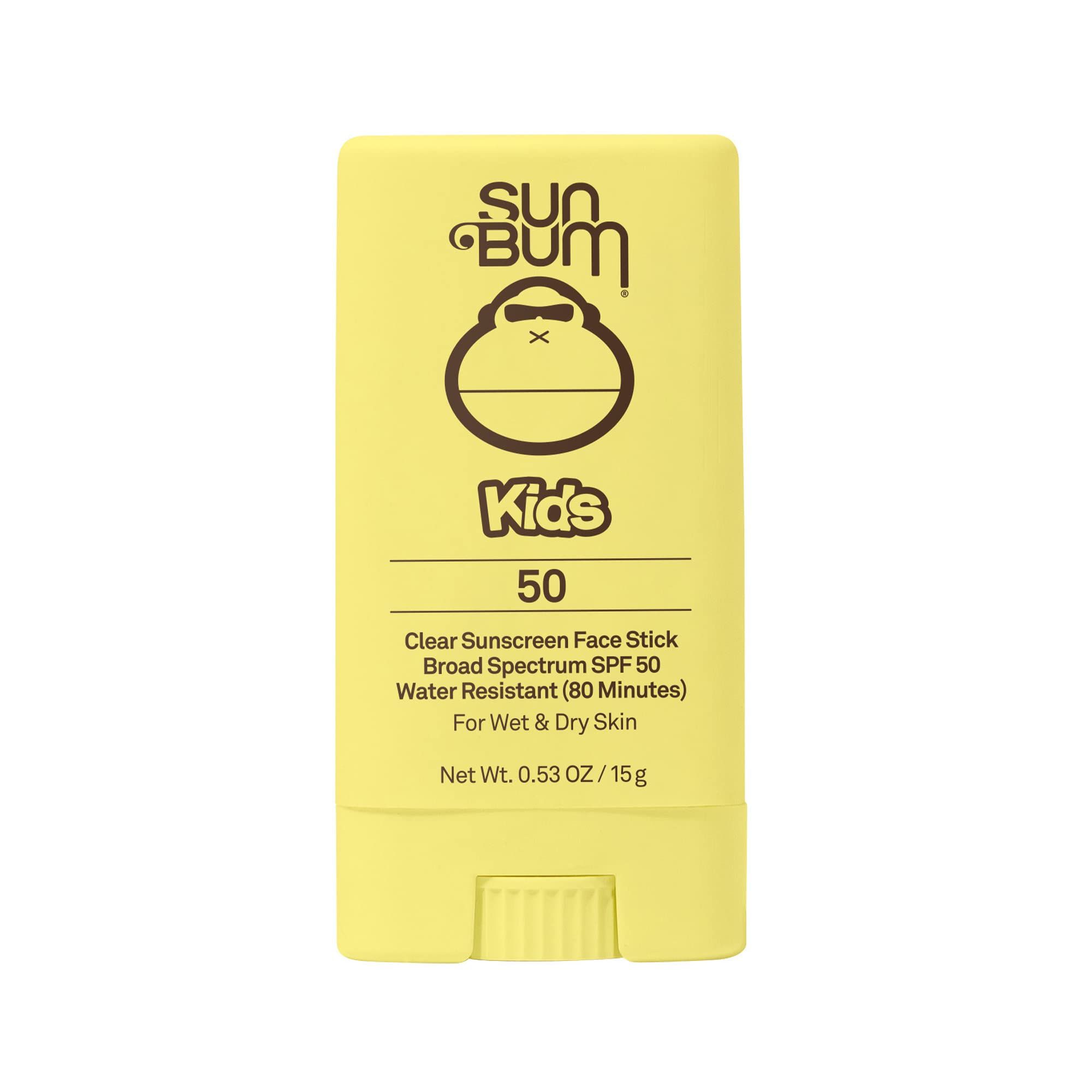 Sun Bum Kids SPF 50 Clear Sunscreen Face Stick | Wet or Dry Application | Hawaii 104 Reef Act Com... | Amazon (US)