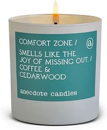 Anecdote Candles ‘Comfort Zone' Coconut Soy Wax Candle Tumbler | Premium Hand Poured & Long Bur... | Amazon (US)