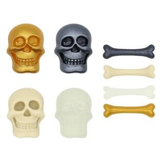 Halloween Skull & Bone Embellishment Mix by Recollections™ | Michaels | Michaels Stores