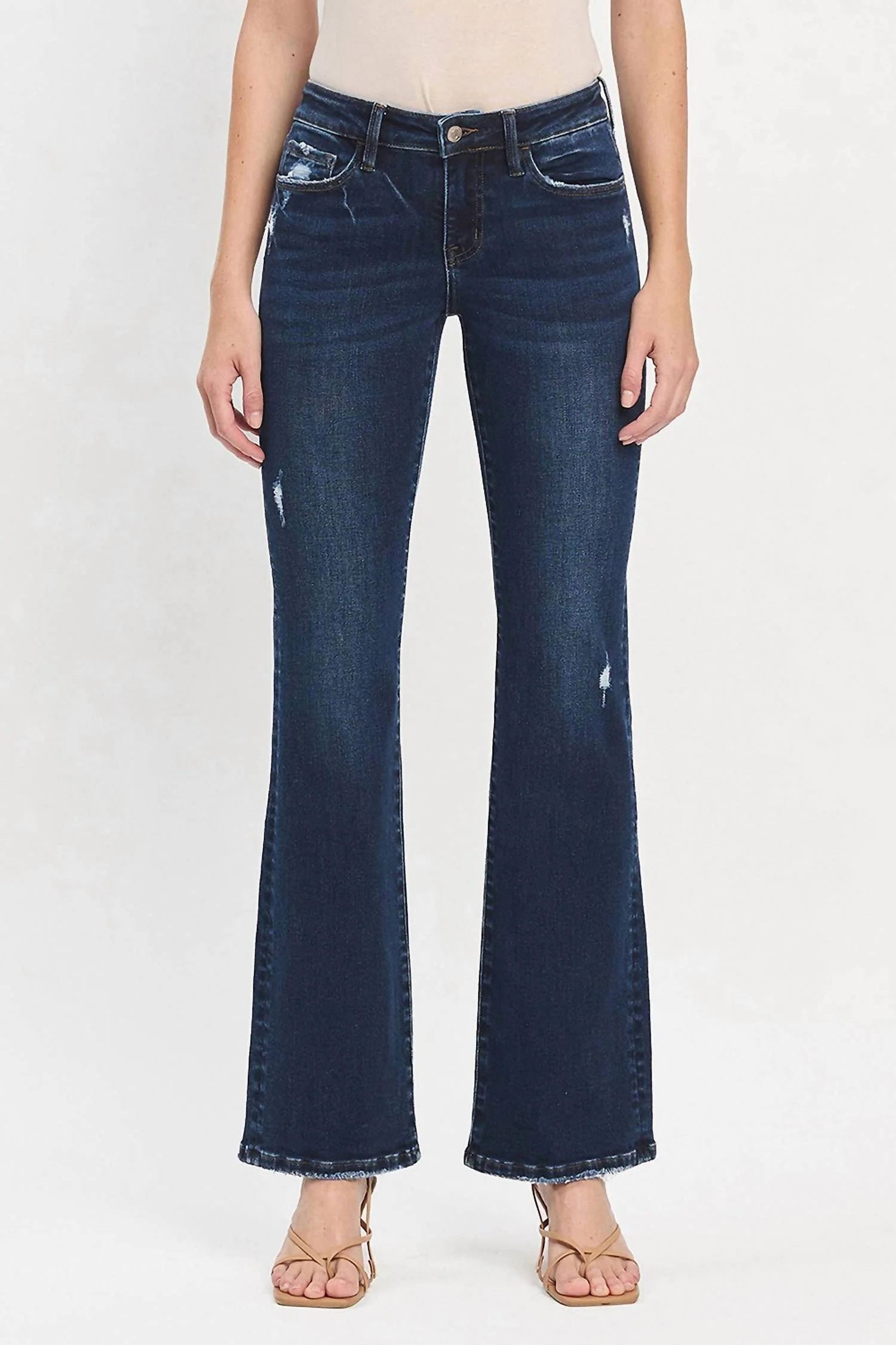 Low Rise Bootcut Jeans In Scarce | Shop Simon