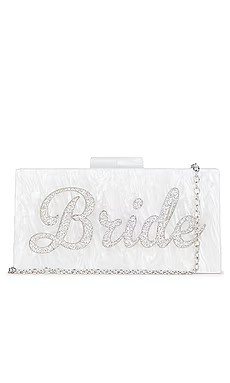 Lovers and Friends Bride Clutch Bag in Ivory Rhinestone from Revolve.com | Revolve Clothing (Global)
