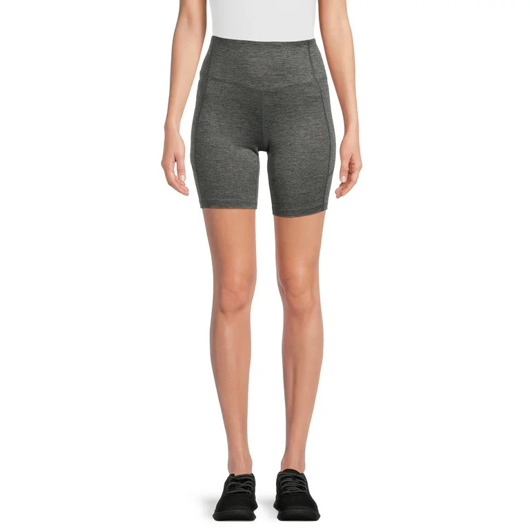 Athletic Works Women's Bike Shorts, 7” Inseam, Sizes XS-XXXL - Walmart.com | Walmart (US)