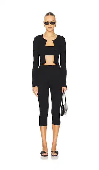Jude Knit Set in Black | Revolve Clothing (Global)