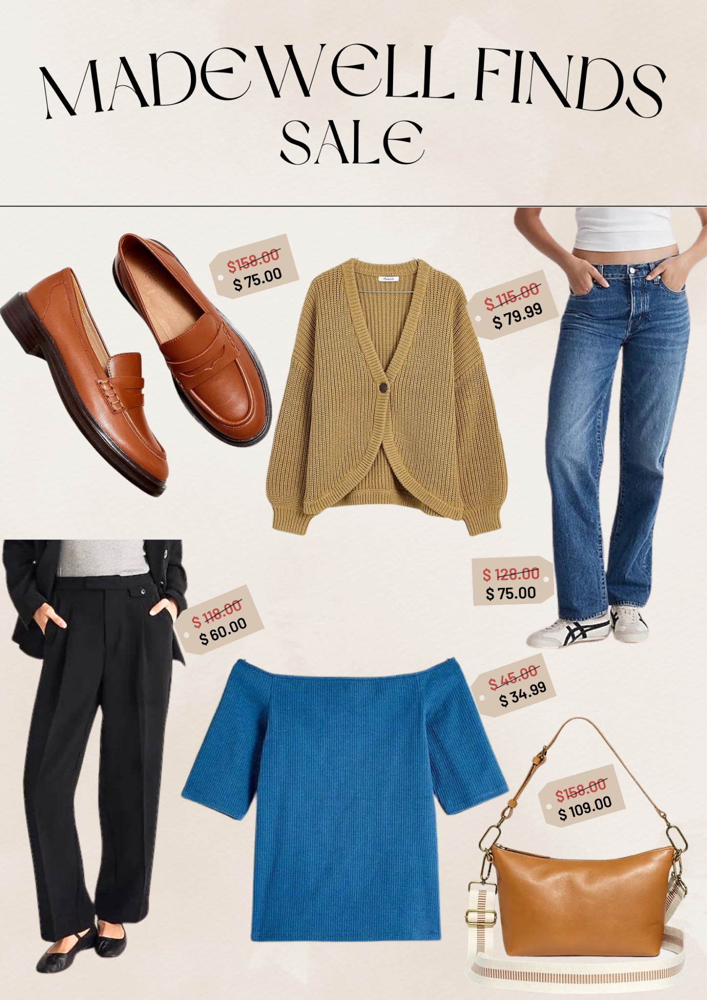 SALE- Madewell finds!

#LTKGiftGuide #LTKsalealert #LTKstyletip