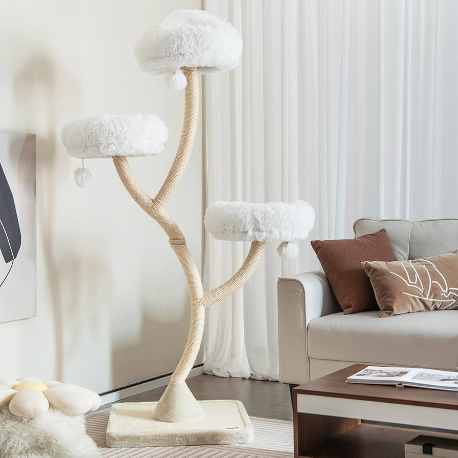 Tangkula Tall Cat Tree, 70 Inch Multi-Level Large Cat Tower with 3 Warm Perches, 3 Jingling Balls... | Amazon (US)