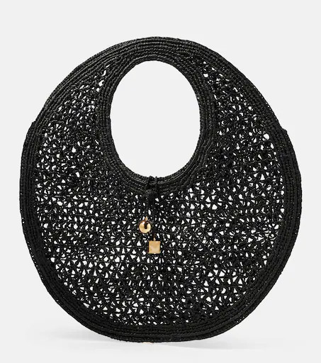 Jacquemus Le Rond Spiaggia raffia tote bag | Mytheresa (UK)