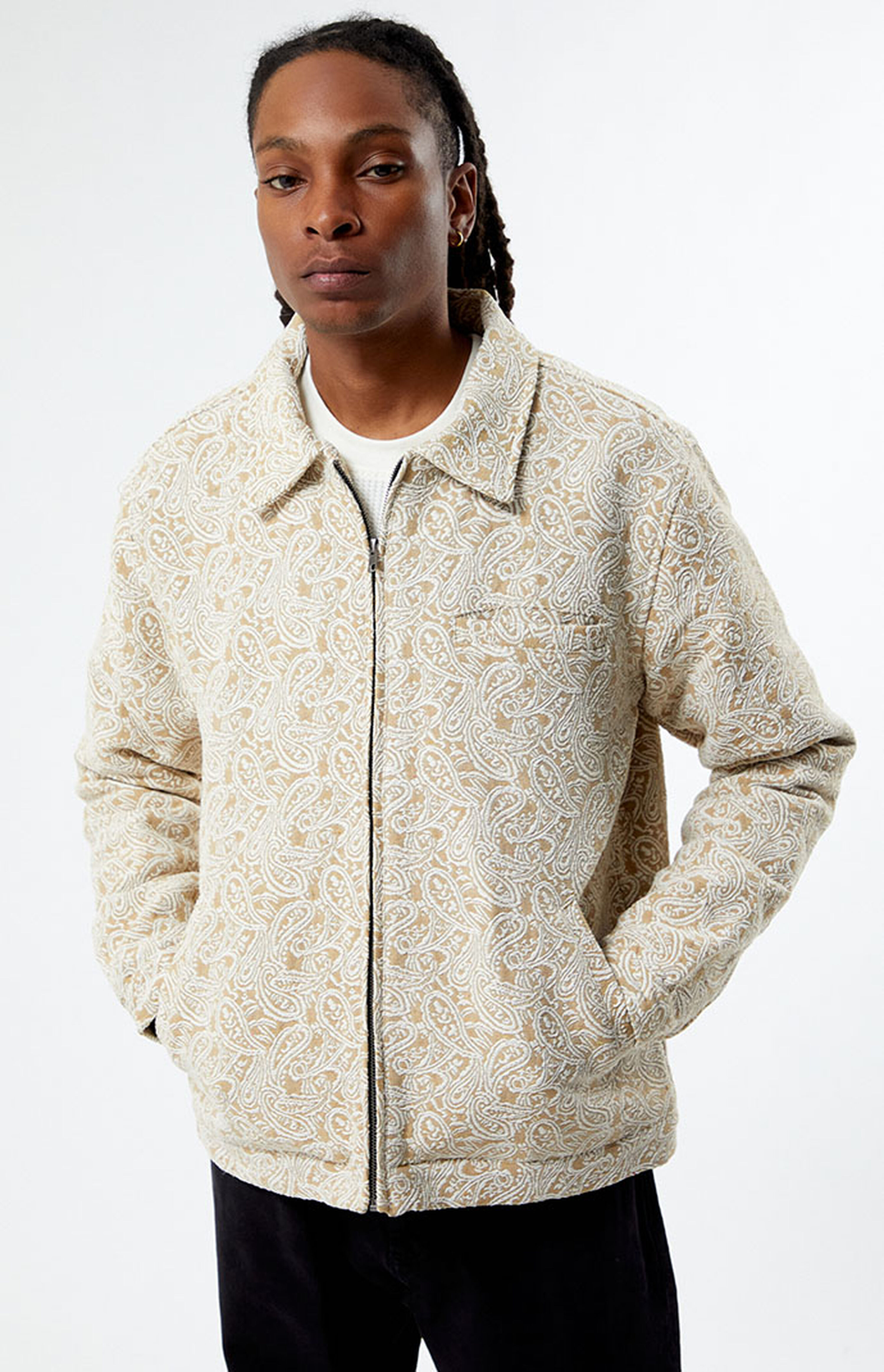 PacSun Luxe Jacquard Gas Jacket | PacSun