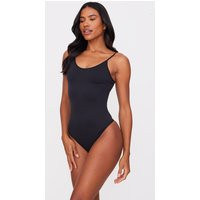 Black Shapewear Thong Bodysuit | PrettyLittleThing US
