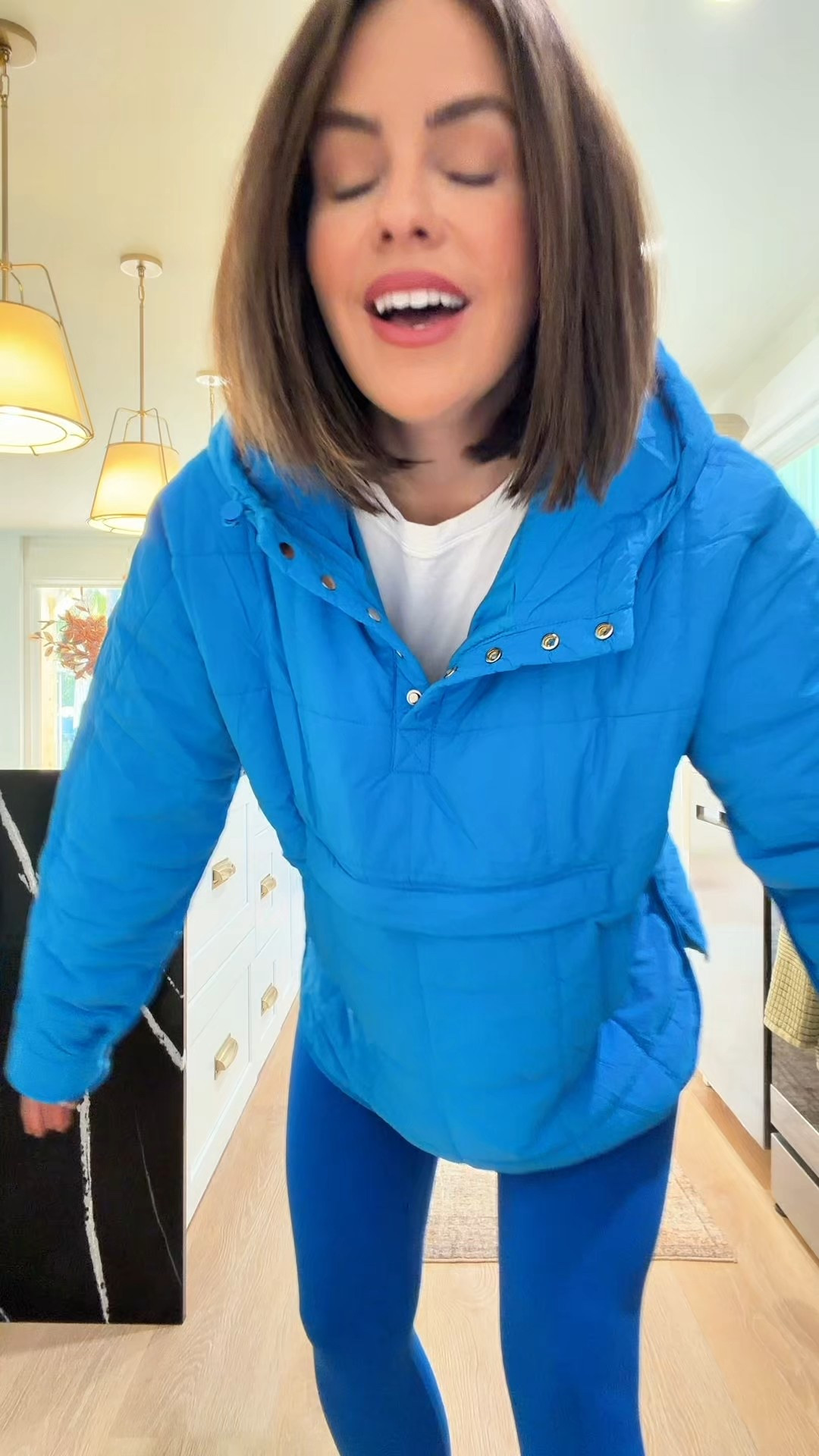 Wearing a small in everything 

Bright, bold, and cozy 💙 This electric blue puffer pullover is the ultimate statement piece for cold-weather days. Perfect for errands, travel, or outdoor walks — it’s warm, lightweight, and pairs effortlessly with leggings for that sporty-chic look.

#winteroutfit #athleisurestyle #pufferjacket #fallfashion #cozyoutfit #casualstyle #blueoutfit #everydaystyle #fashioninspo #outfitideas

#LTKFindsUnder50 #LTKFindsUnder100 #LTKStyleTip