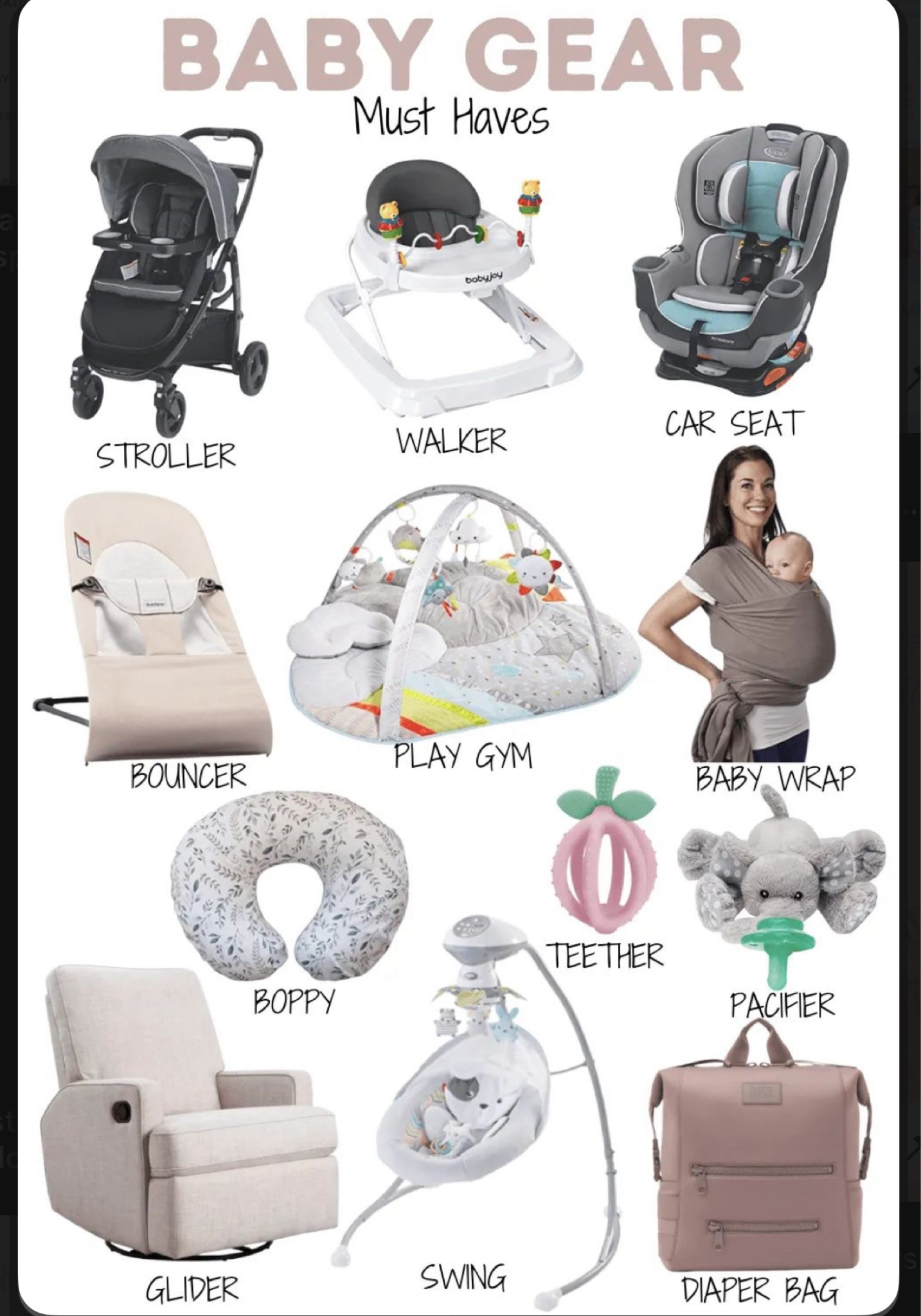  Baby gear must haves 

#LTKFamily #LTKGiftGuide #LTKBaby