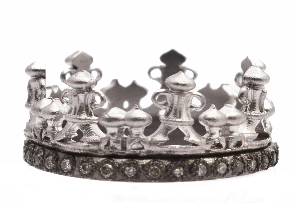Crown Stack Band Ring | Armenta