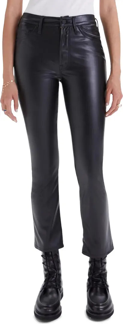The Inside Faux Leather Ankle Pants | Nordstrom