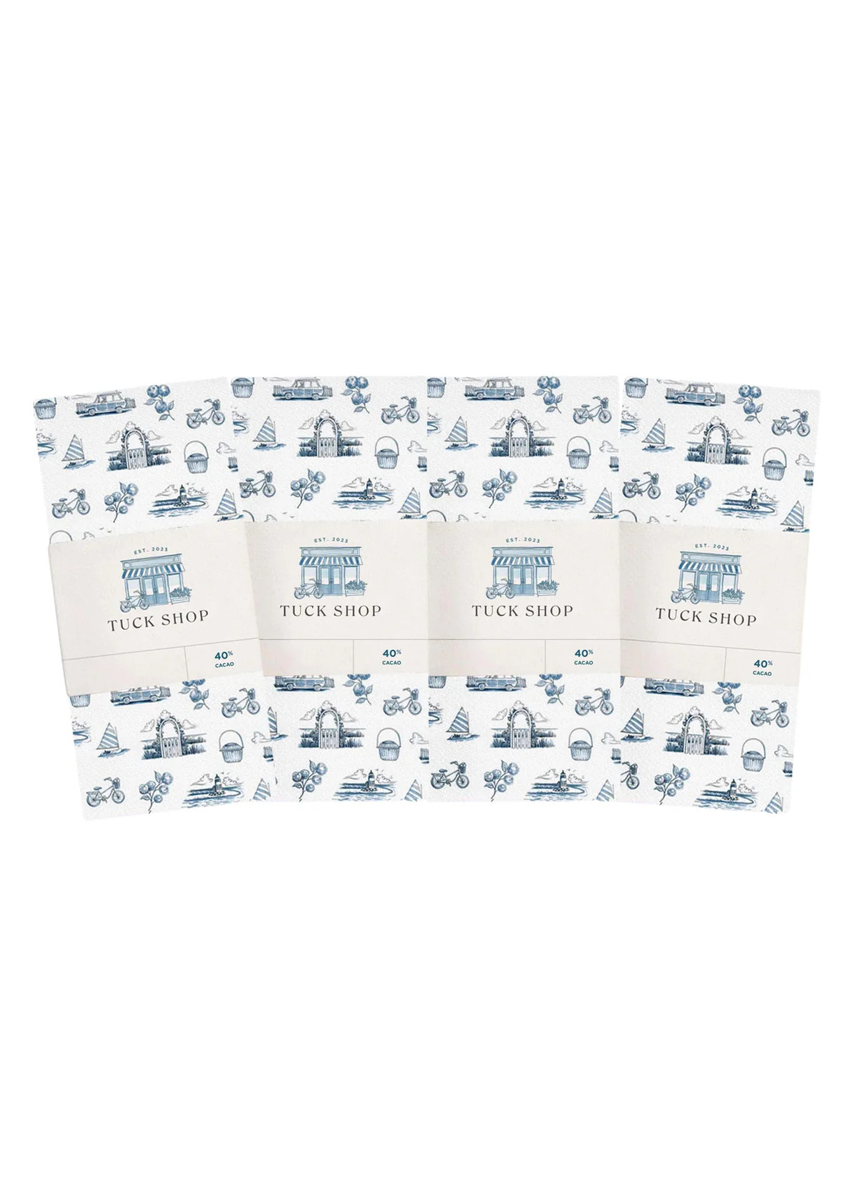Set of Nantucket Milk Chocolate Bars | Over The Moon