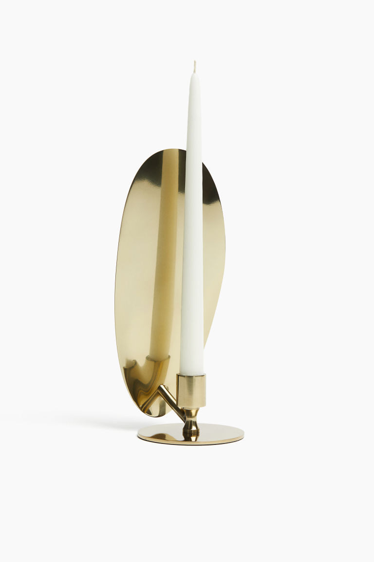H & M - Metal Candlestick - Gold | H&M (US + CA)