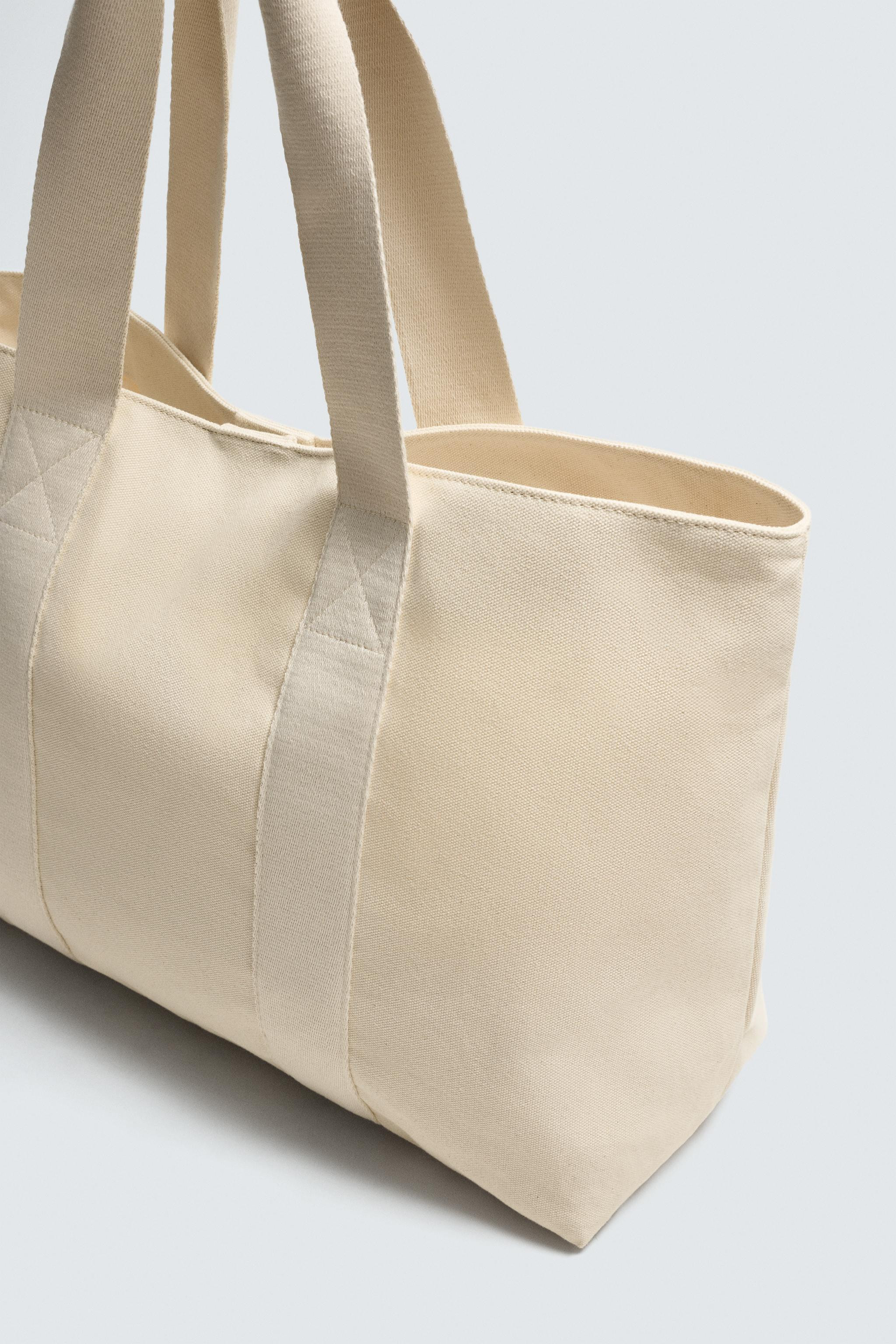 FABRIC TOTE BAG | Zara UK