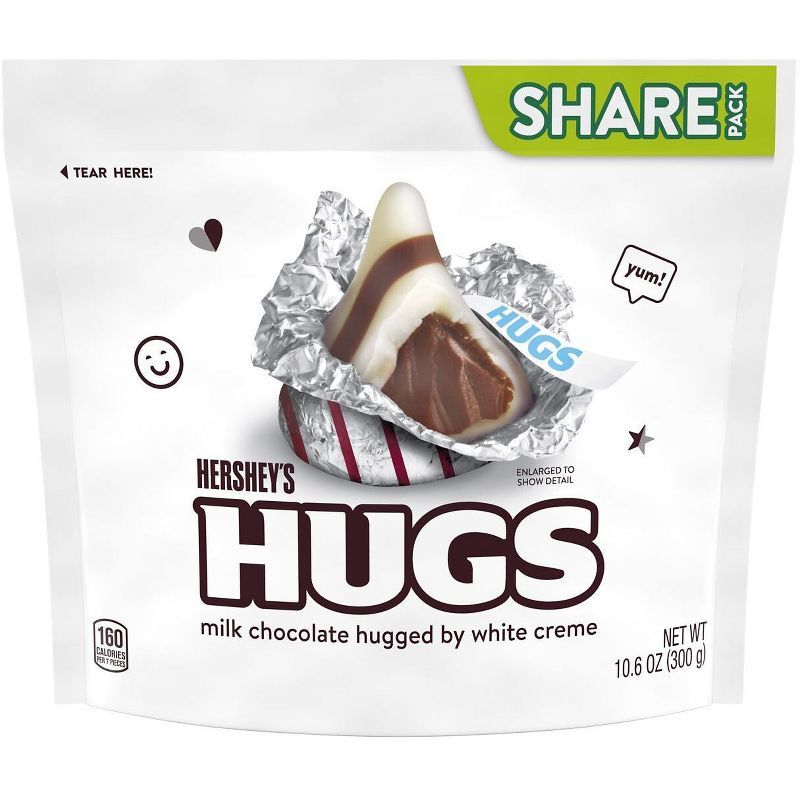 Hershey's Hugs Chocolate Candy - 10.6oz | Target