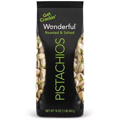 Wonderful Pistachios Roasted & Salted - 16oz | Target