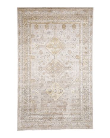 Made In Turkey 5x8 Medallion Pattern Area Rug | TJ Maxx