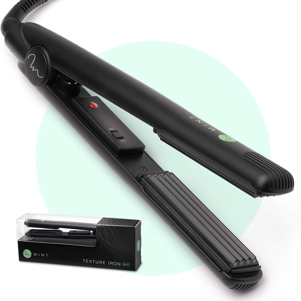 Professional Series Hair Crimper Iron 1 Inch by MINT | Create Crimps Extremely Fast - Deeper Cera... | Amazon (US)