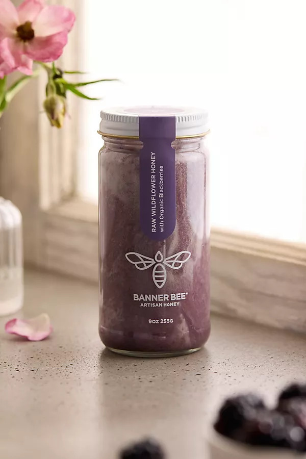 Raw Wildflower Honey with Organic Blackberries | Anthropologie (US)