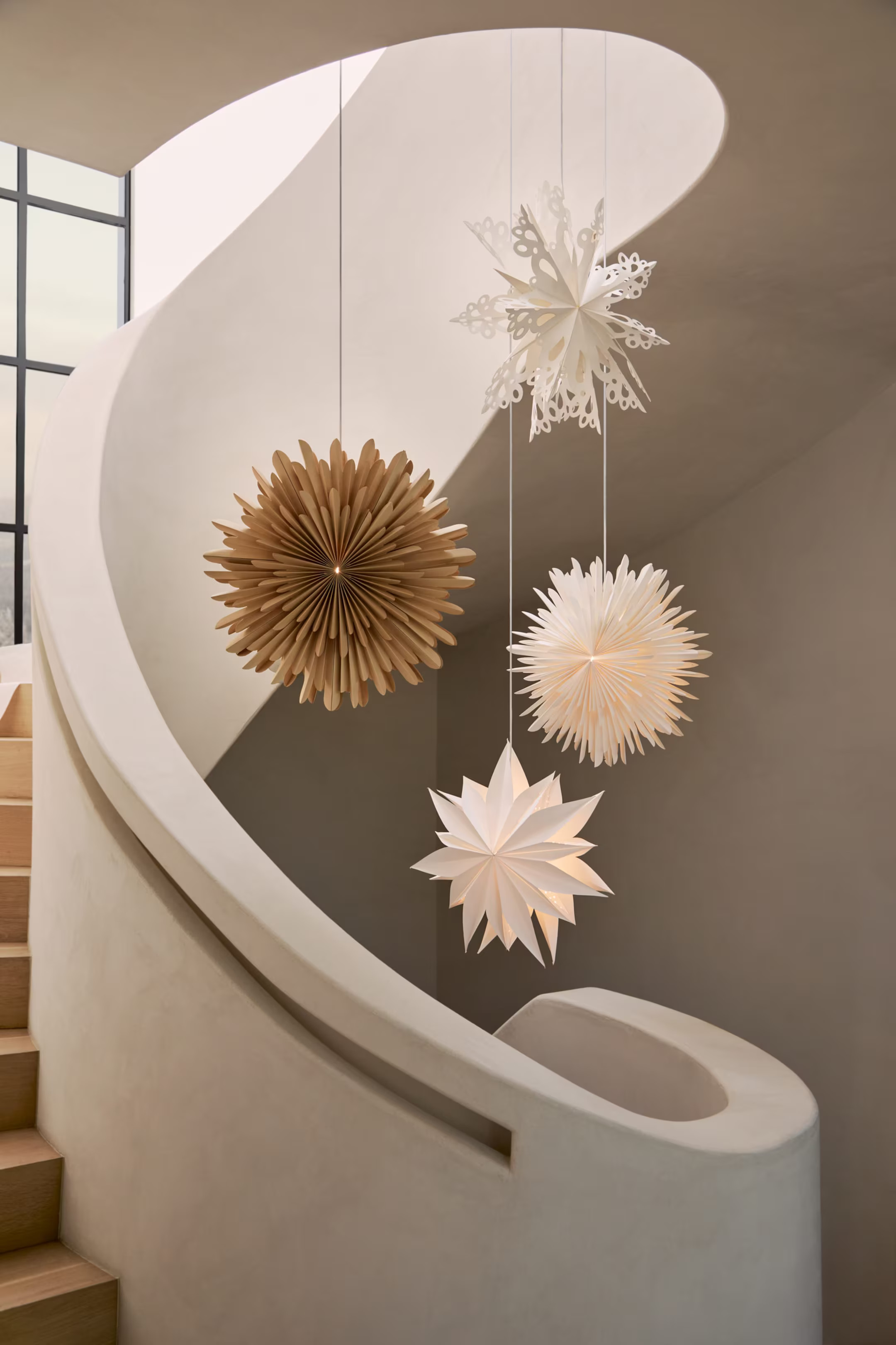 Lampenschirm aus Papier - Beige - Home All | H&M DE | H&M (DE, AT, CH, NL, FI)