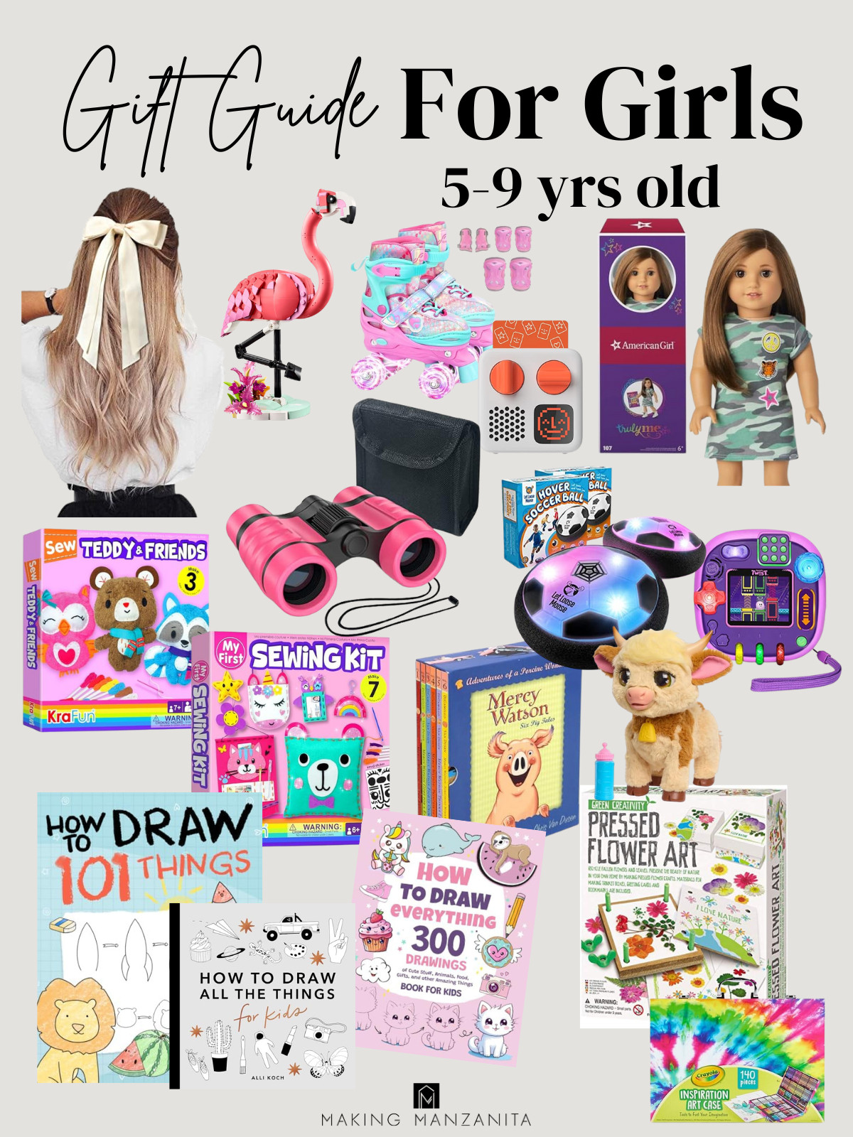Gift ideas for girls 5–9 — fun, creative, and actually useful. Think hands-on activities, cute room decor, artsy picks, and little things that spark big imagination. #giftguide  

 #LTKGiftGuide #LTKmomlife #LTKKids