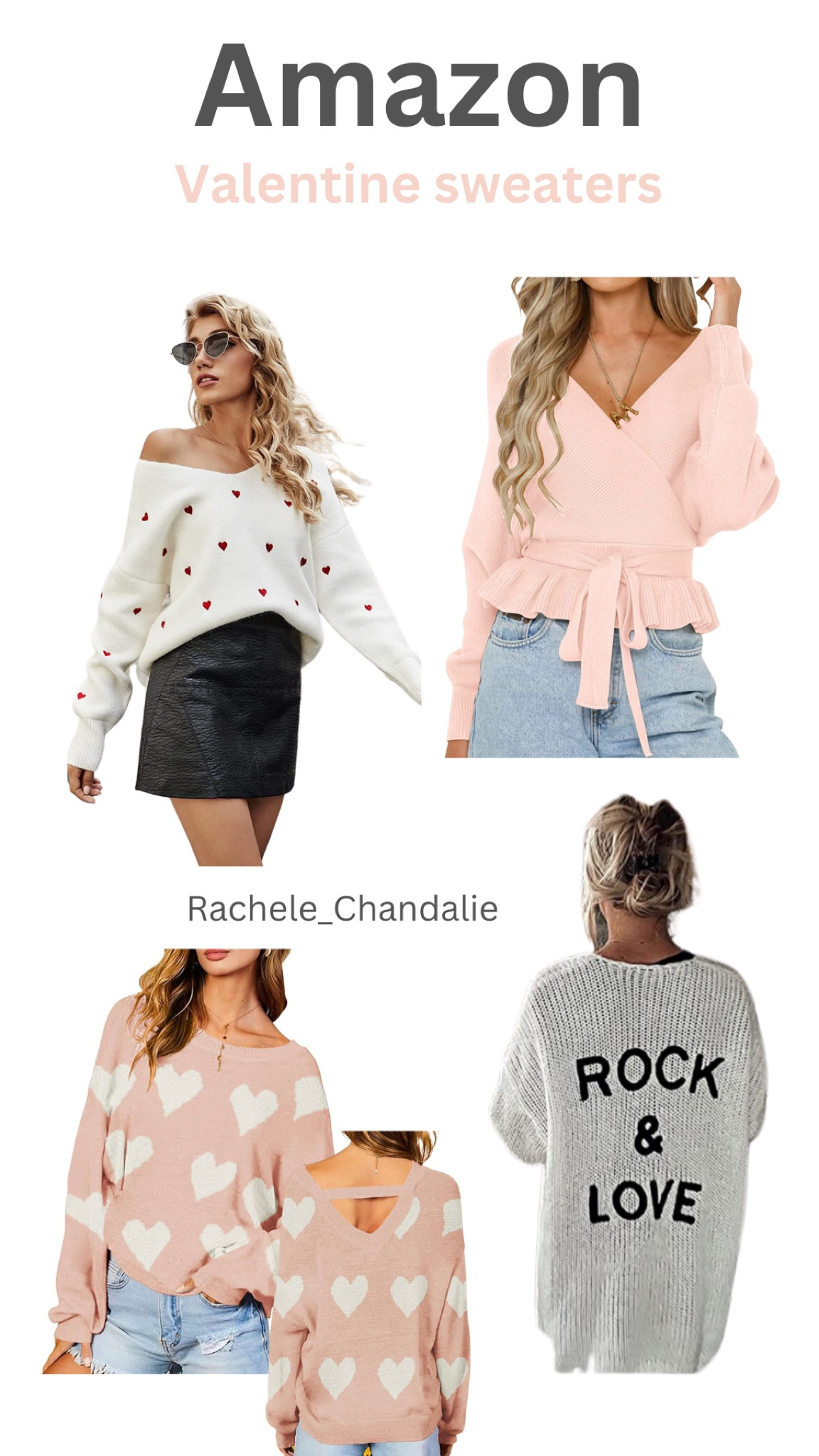 Valentines Day sweaters, valentines outfit, date night outfit, heart sweater, flattering sweaters 

#LTKSeasonal #LTKbeauty #LTKFind