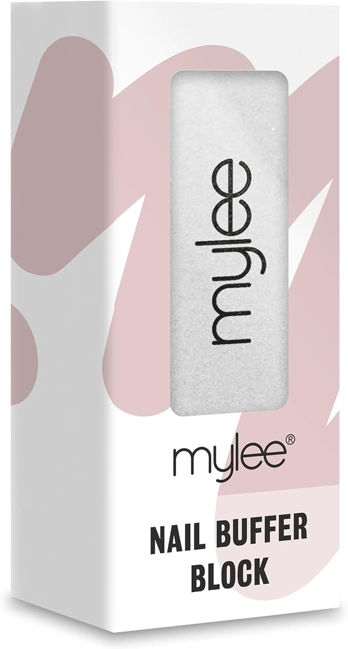 Mylee Nail Buffer White Sanding Block, Professional Salon Manicure Treatment, Nail File for Acryl... | Amazon (UK)