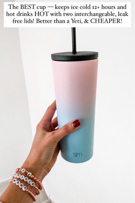 Amazon find for summer - tumbler cup that keeps your drinks COLD! 🫶🏻

Simple modern tumbler with straw // travel cup // travel cup for cold drinks // travel tumbler for cold drinks // graduation gift idea // Mother’s Day gift idea 

#LTKHome #LTKTravel #LTKGiftGuide