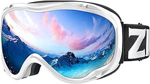 ZIONOR Lagopus B1 Ski Goggles OTG Anti fog Snow Goggles UV Protection Snowboard Goggles for Men W... | Amazon (US)