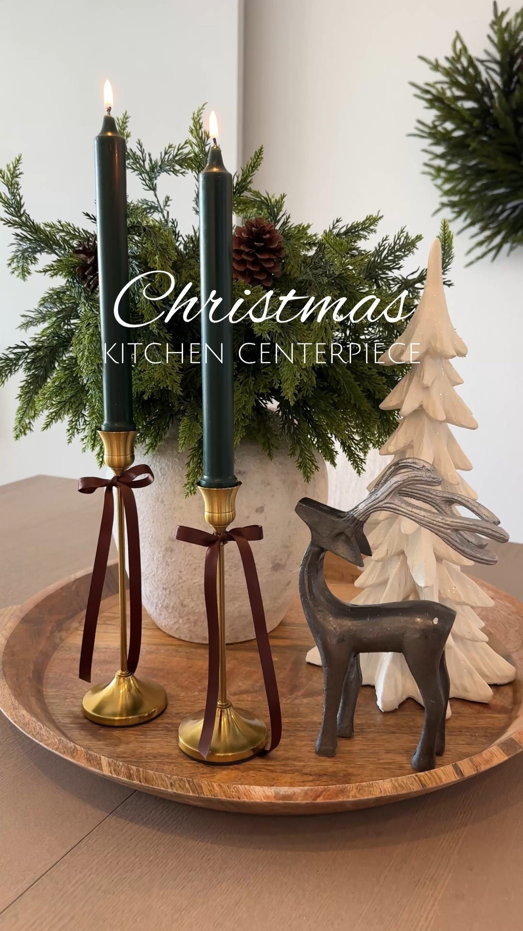 Christmas centerpiece inspo 🎄✨

#LTKHoliday #LTKHome #LTKSeasonal