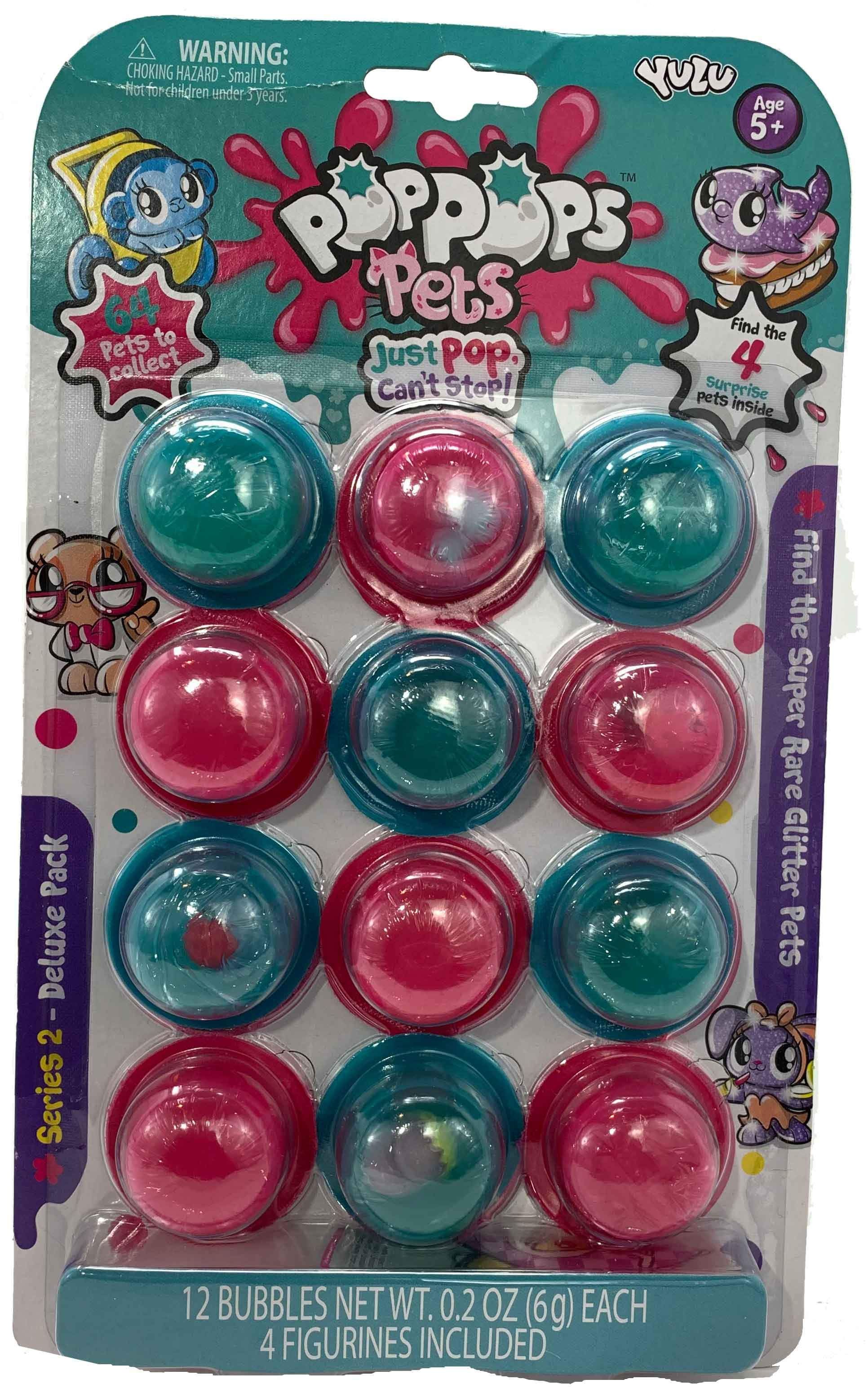 Pop Pops Pets 12 Pack Series 2 Deluxe Pack (blue &amp; pink) | Walmart (US)