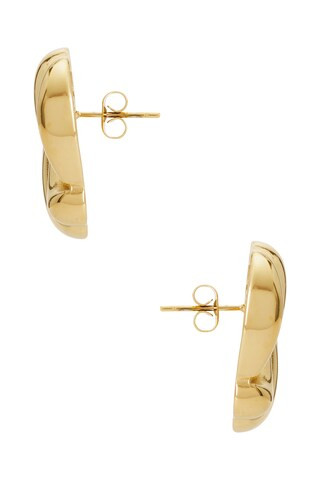 River Earrings in Gold | Revolve Clothing (Global)