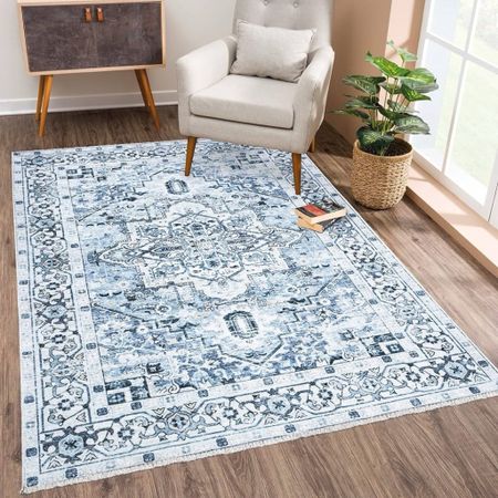 We ordered this rug for our room and I love it! It’s very soft. Not thick, but there’s no need for a rug pad to keep it in place. 

#LTKhome #LTKstyletip