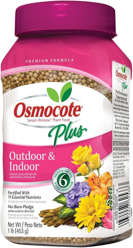 Osmocote Smart-Release Plant Food Plus Outdoor & Indoor, 1 lb. | Amazon (US)