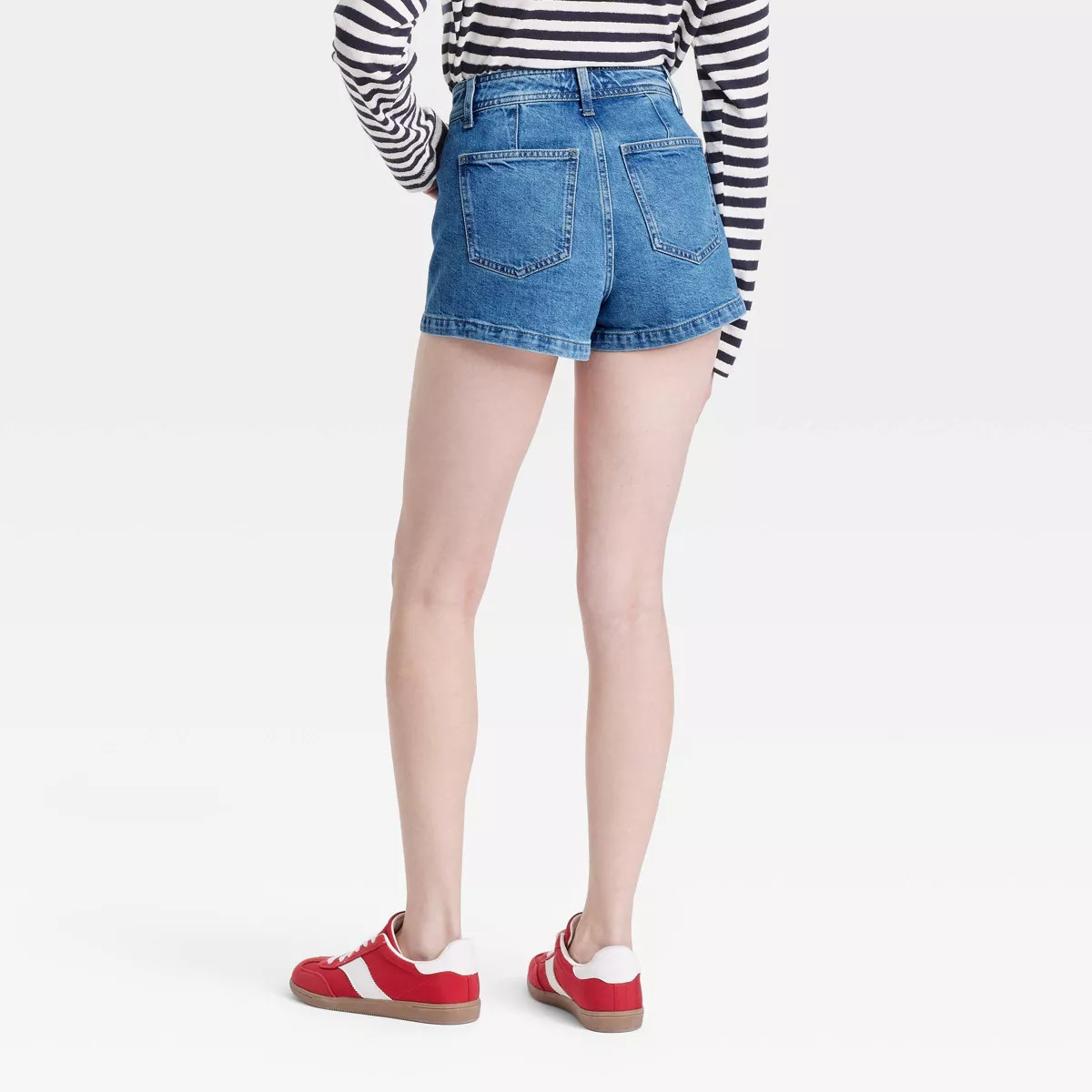 Women's High-Rise Sailor Jean Shorts - Universal Thread™ | Target