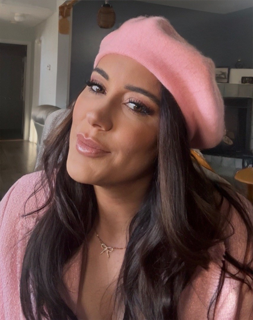 Channeling my inner Parisian today. 🥐✨ 
There’s just something about a pink beret that makes a simple outfit feel like a full-on look.

#LTKgrwm #LTKootd #LTKTall