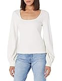 The Drop Women's @lucyswhims Square-Neck Balloon-Sleeve Top | Amazon (US)