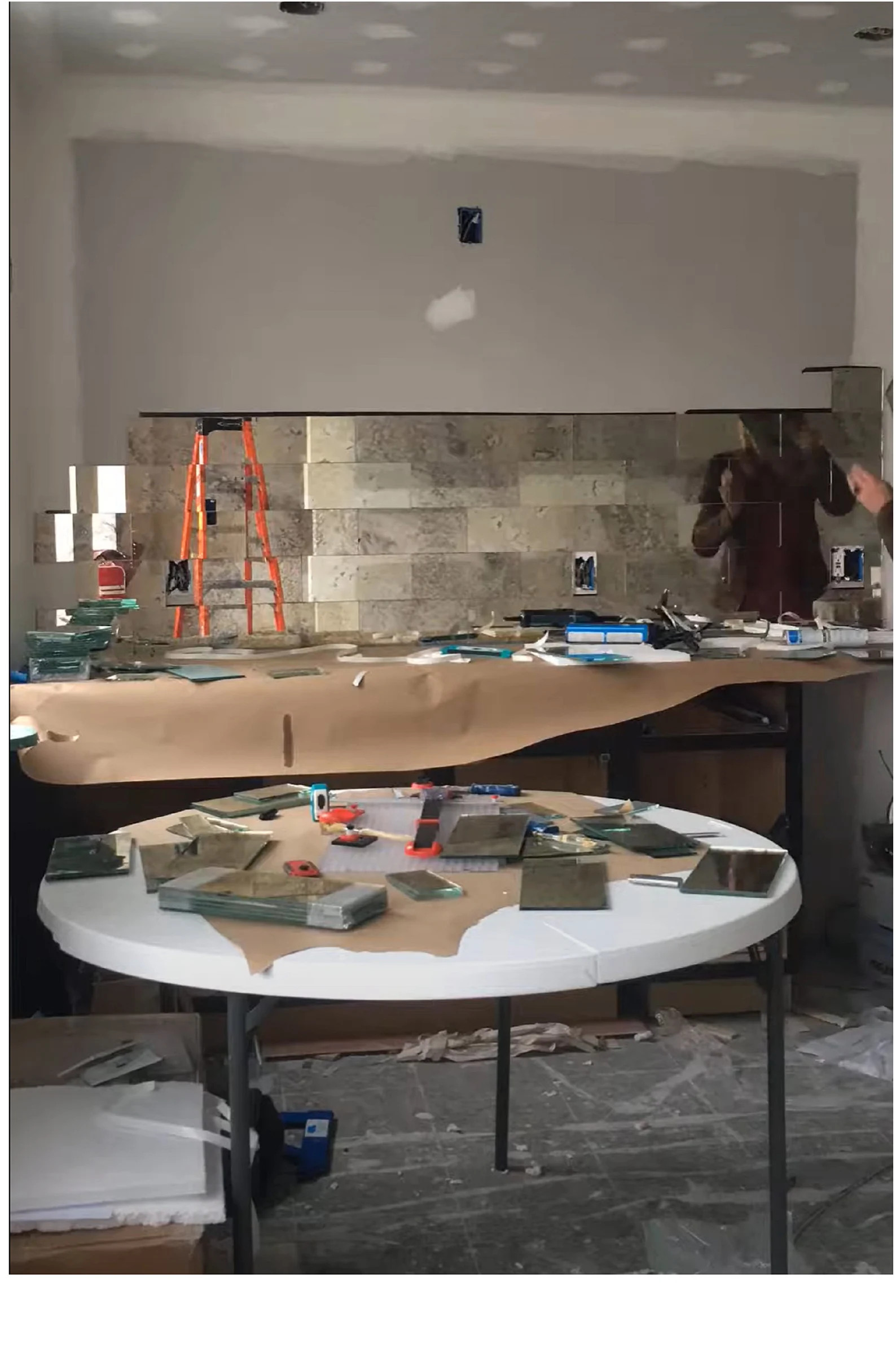 Antique mirror tile , Antique mirrors Tiles 22x22 , vintage mirror,antique mirror, tiles | Etsy (US)