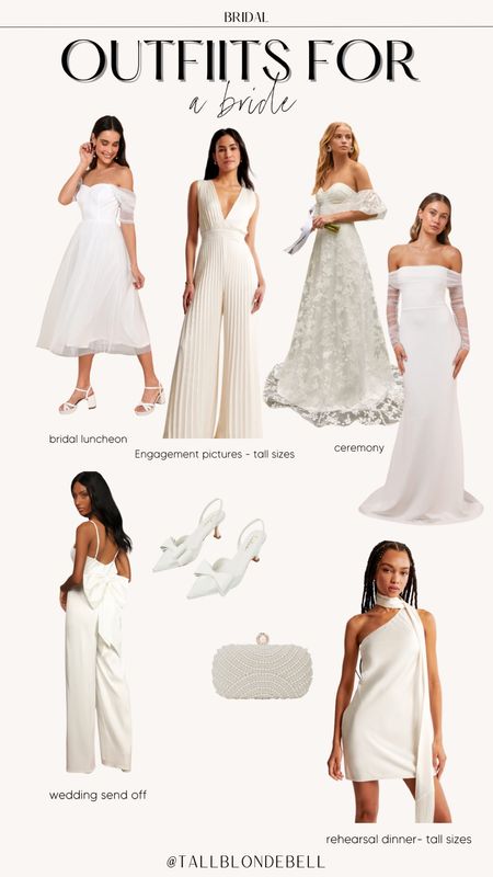 Outfits for a bride! 

#LTKstyletip #LTKwedding #LTKSeasonal