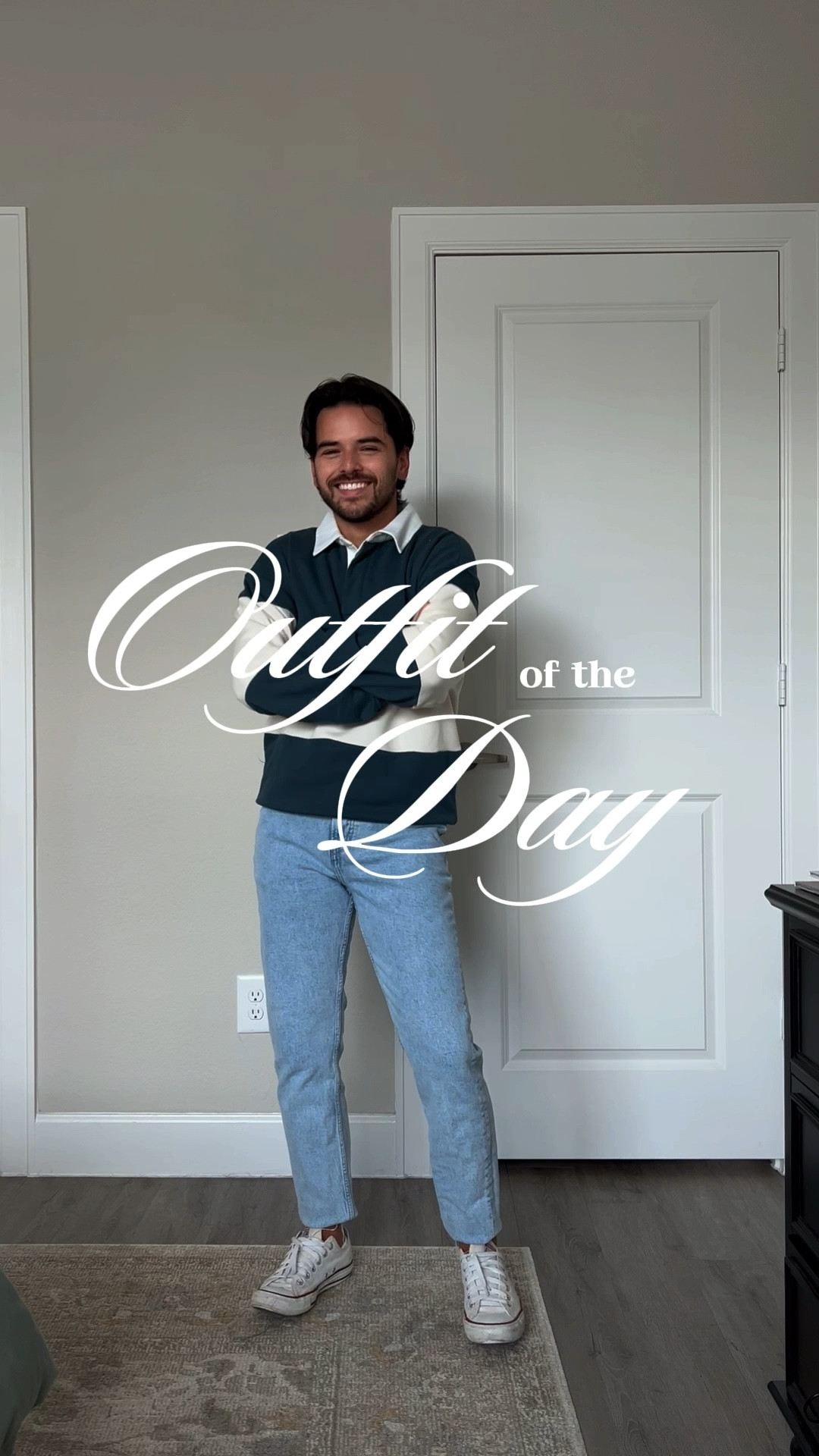 Fall outfit idea | back to school outfit idea | rugby polo | transitional outfit idea | denim pants | men’s fall style 

#LTKSeasonal #LTKStyleTip #LTKMens