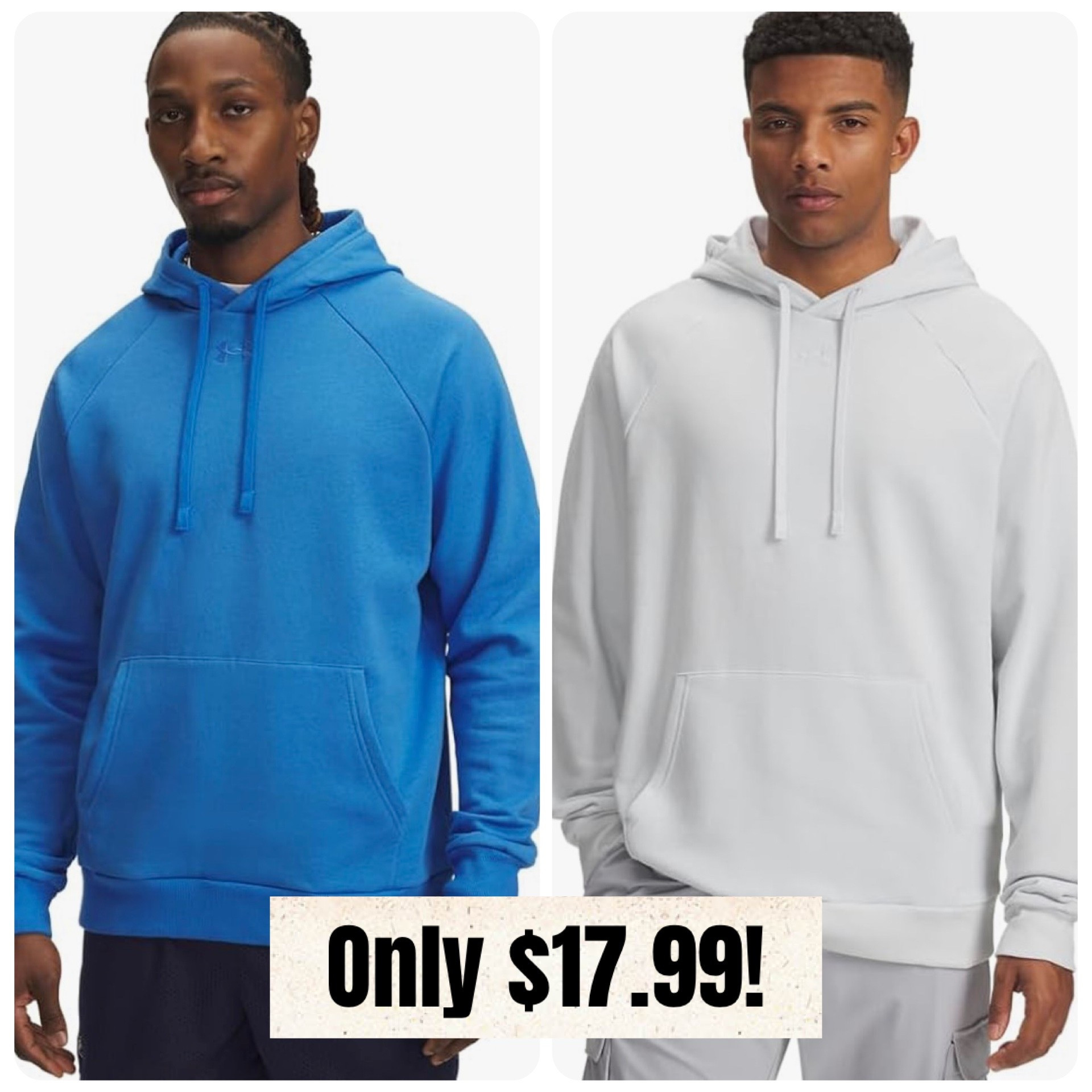 The Men’s Under Armour Rival Fleece Hoodie is down to only $17.99 today in these two colors at Amazon! Normally $55, this is an incredible score for this top selling sweatshirt. Will go super fast at this price!

#LTKSaleAlert #LTKActive #LTKMens