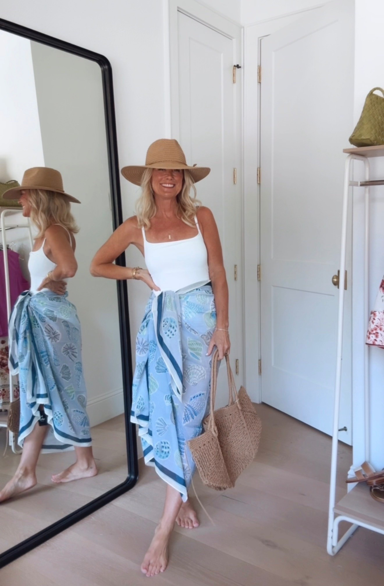 My sarong stash is growing by the day! Love this beach fit.
Swim: 6

#LTKSwim #LTKSeasonal #LTKOver40
