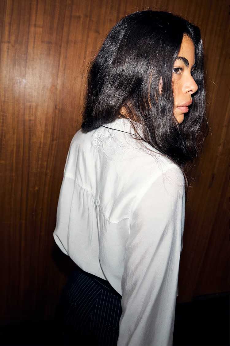 White Love Miley Shirt | Never Fully Dressed US