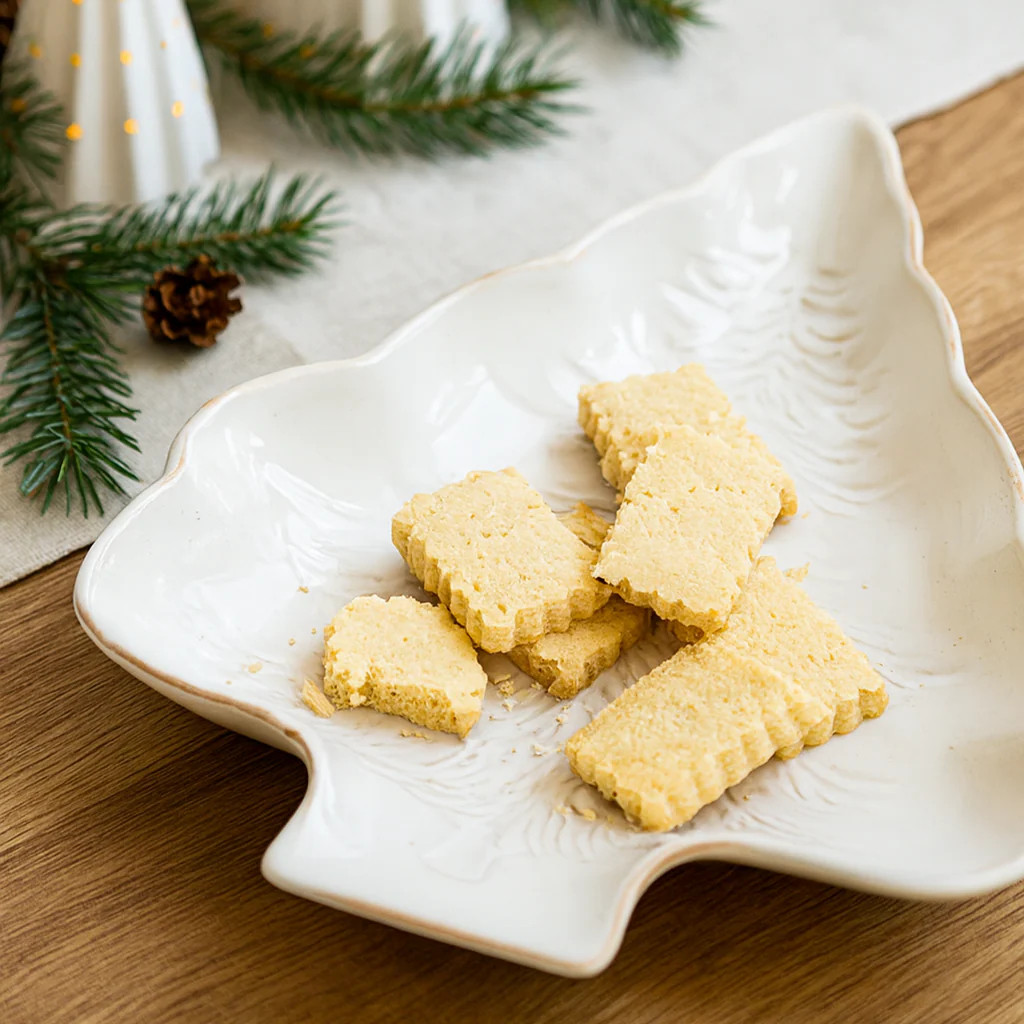 Stoneware Tree Shaped Plate | Eco Chic Home