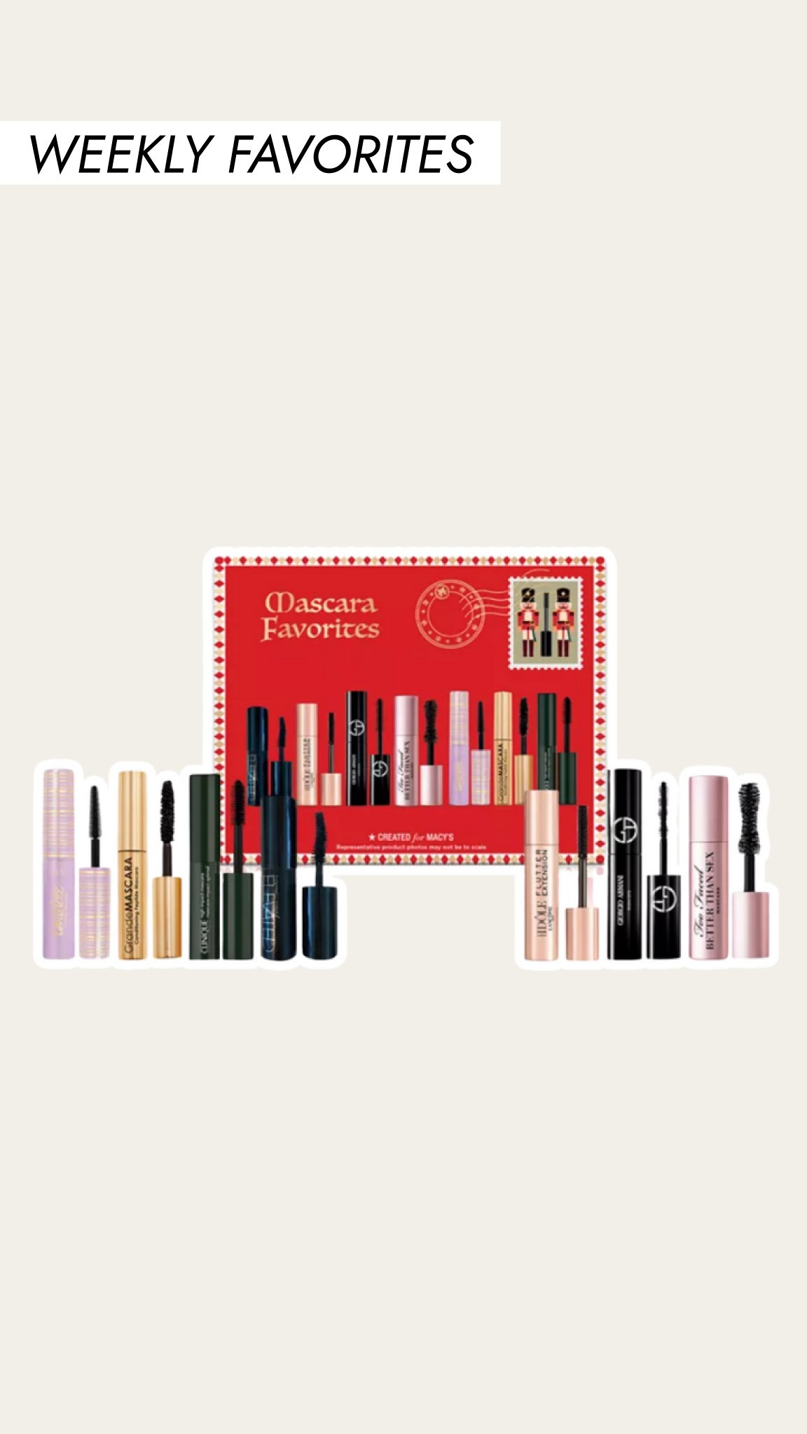 Top sellers - mascara gift set 

#LTKFindsUnder100 #LTKStyleTip #LTKSeasonal