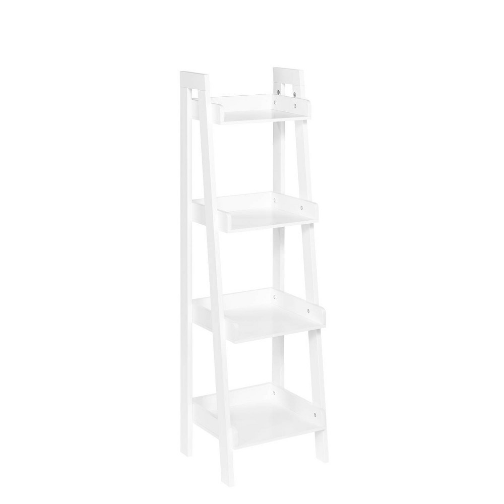4 Tier Ladder Shelf White - RiverRidge | Target