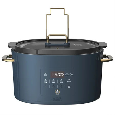 Thyme & Table 6QT Programmable Slow Cooker, Atlantic Blue | Walmart (US)
